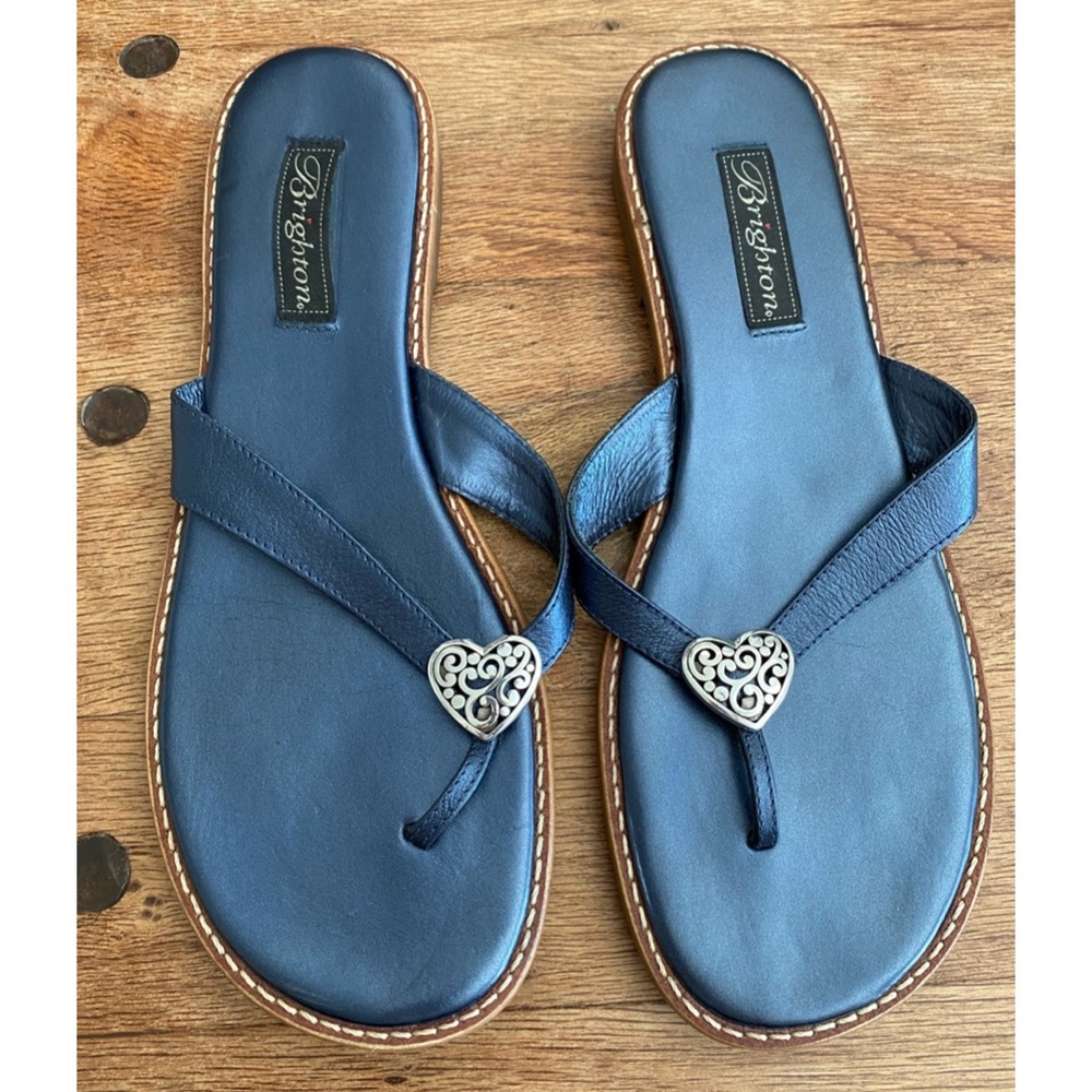 Brighton Navy Blue Sandals